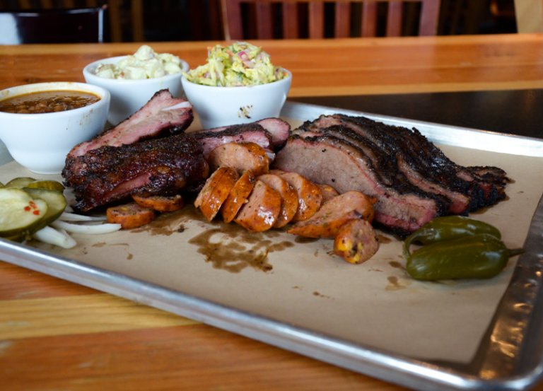 Cued Up Ten 50 BBQ in Richardson. Central Track