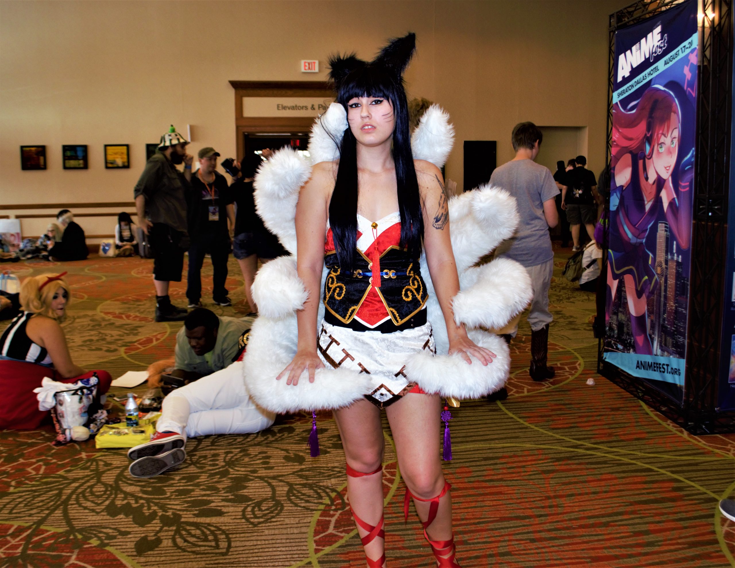 AKon anime convention dresses up downtown Fort Worth  Fort Worth  StarTelegram