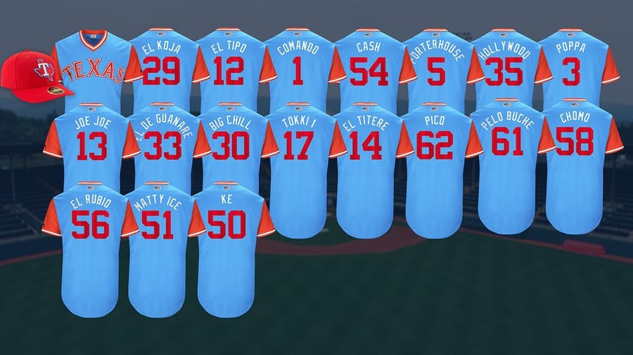 mlb nickname jerseys