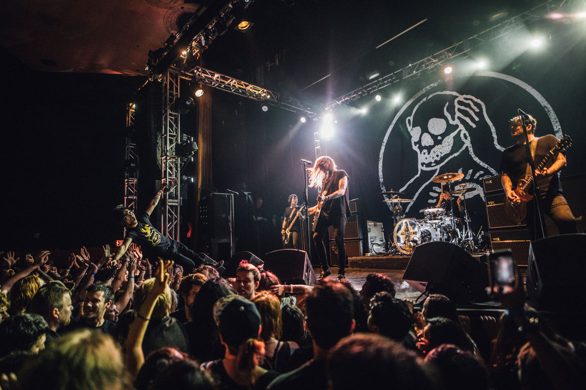 Against Me Set The Granada On Fire.