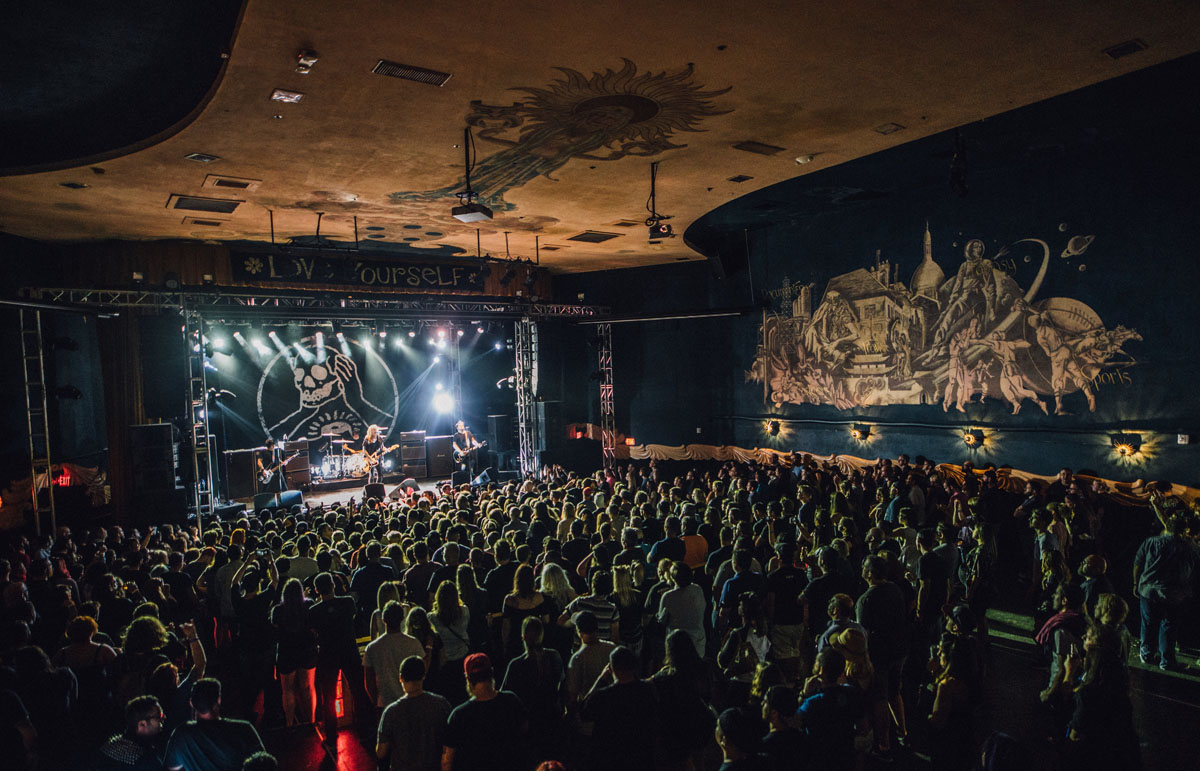 Against Me Set The Granada On Fire.