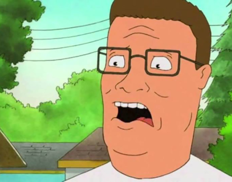 hank hill well done meme