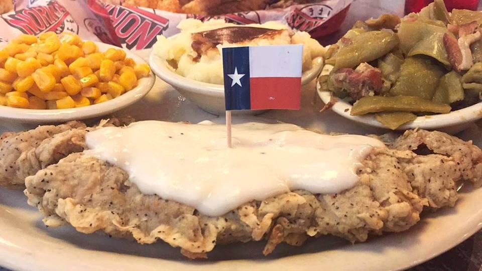 Texas Chicken Fried Steak Day at Norma's Cafe - Central Track