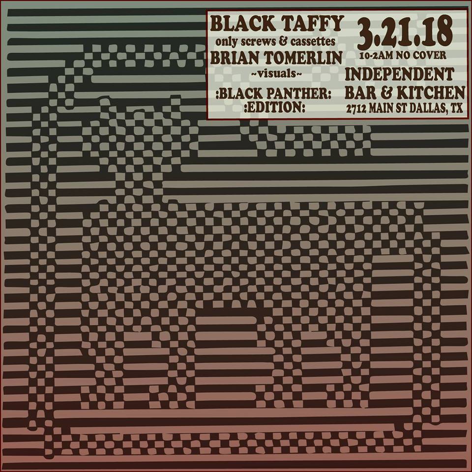 Black Taffy Only Screws Cassettes At Independent Bar Kitchen