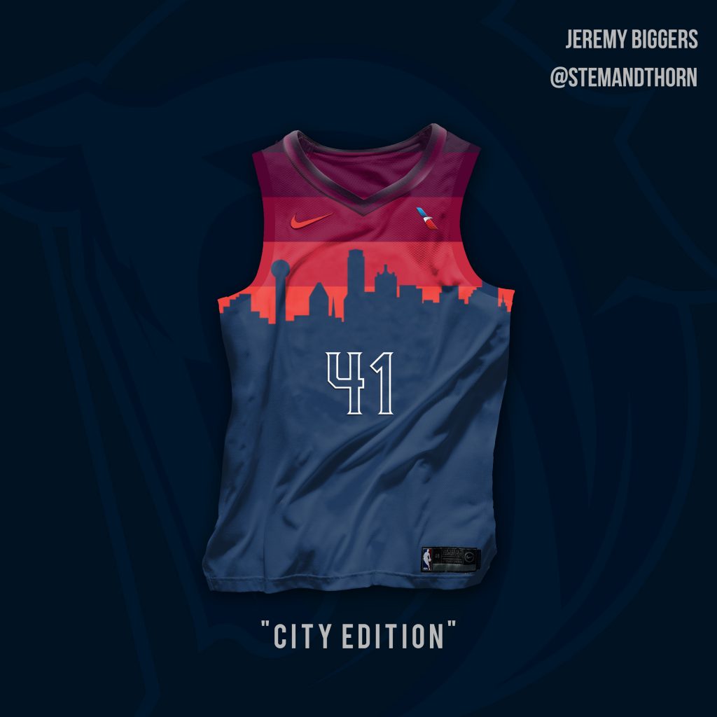 Mavericks introduce new alternate jerseys with Dallas skyline for