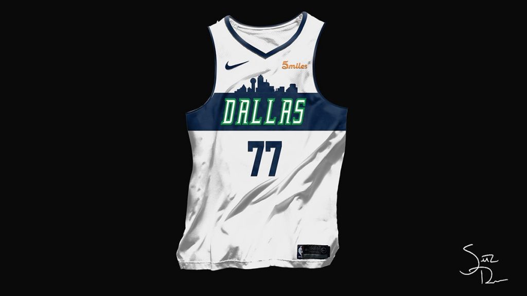 dallas mavericks jersey history