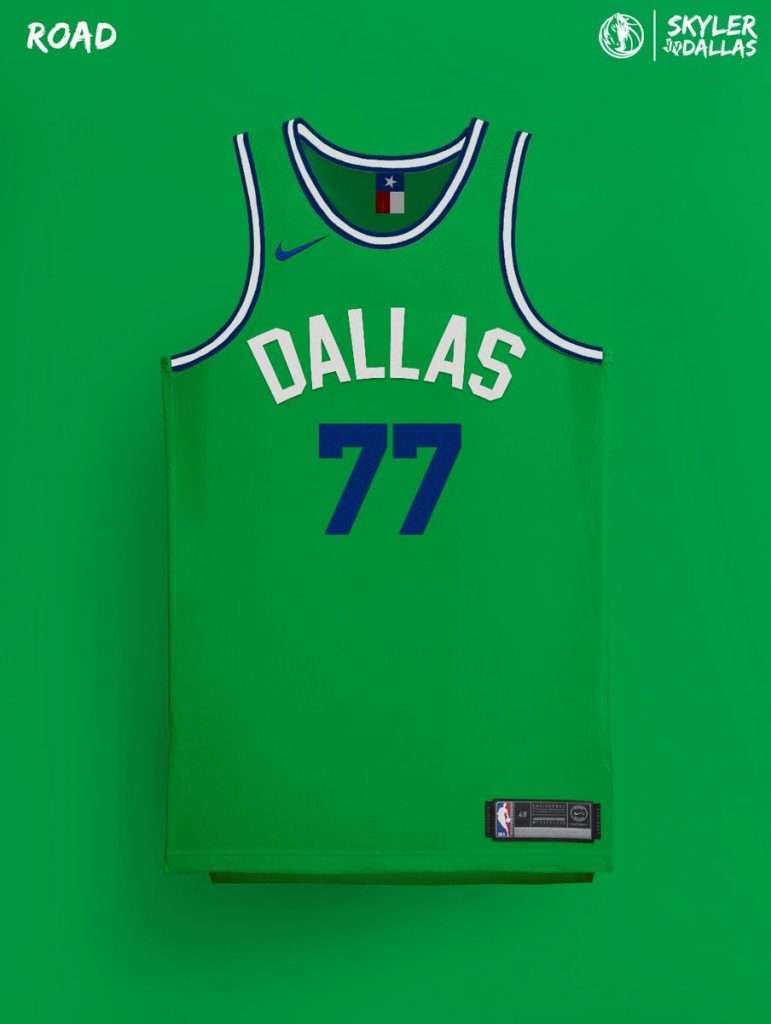 Dallas Mavericks - TOMORROW is Dr Pepper #MavsHWCN number five! Mavs go  green tomorrow with the original hardwood classic jersey design for  tomorrow's game against the 76ers! All #MFFLs at the game