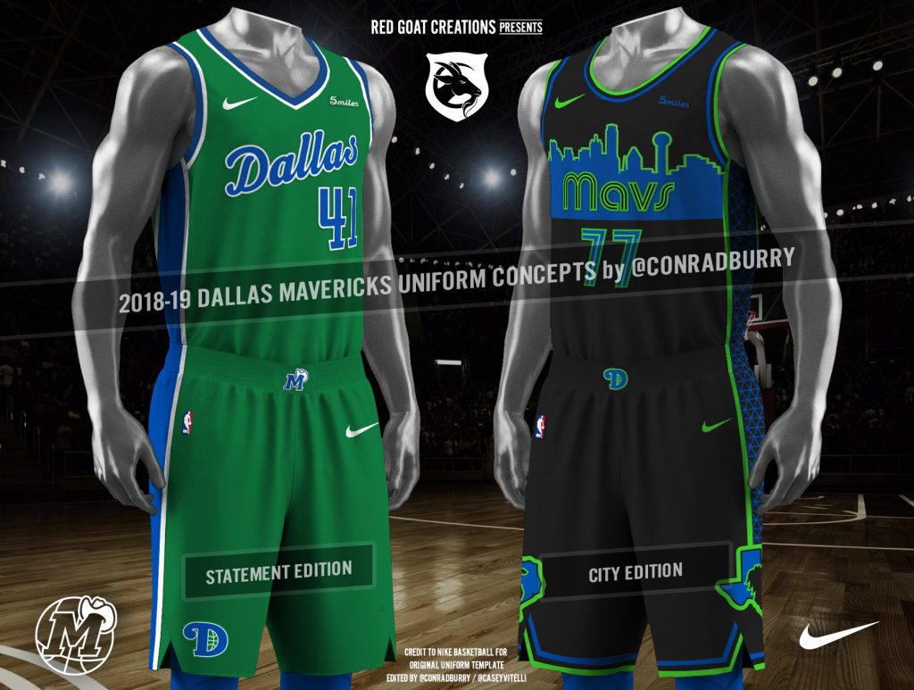 mavs new uniforms