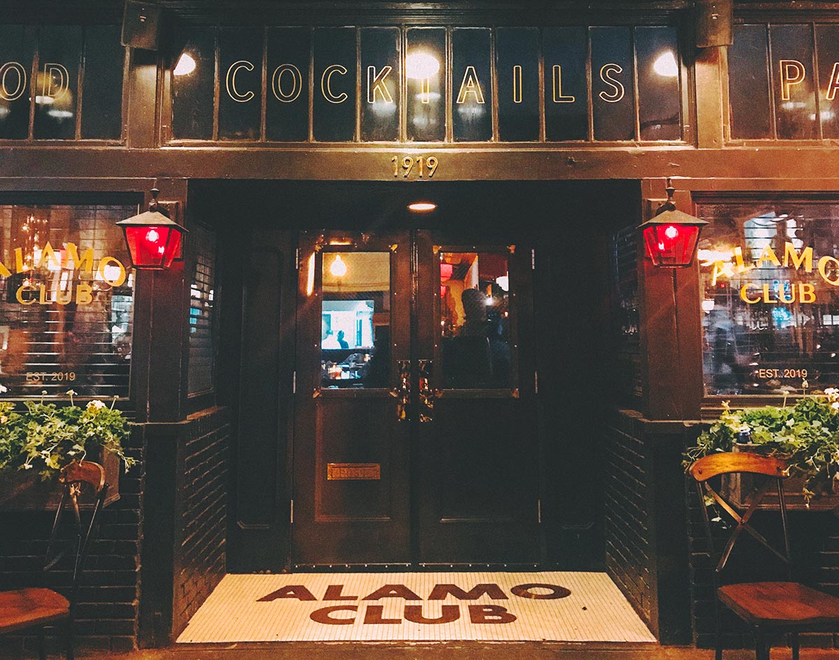 First Look Alamo Club On Lower Greenville. Central Track