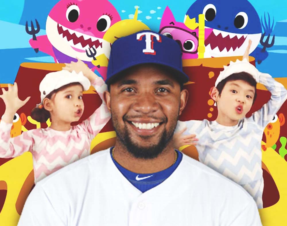 elvis andrus baby shark shirt