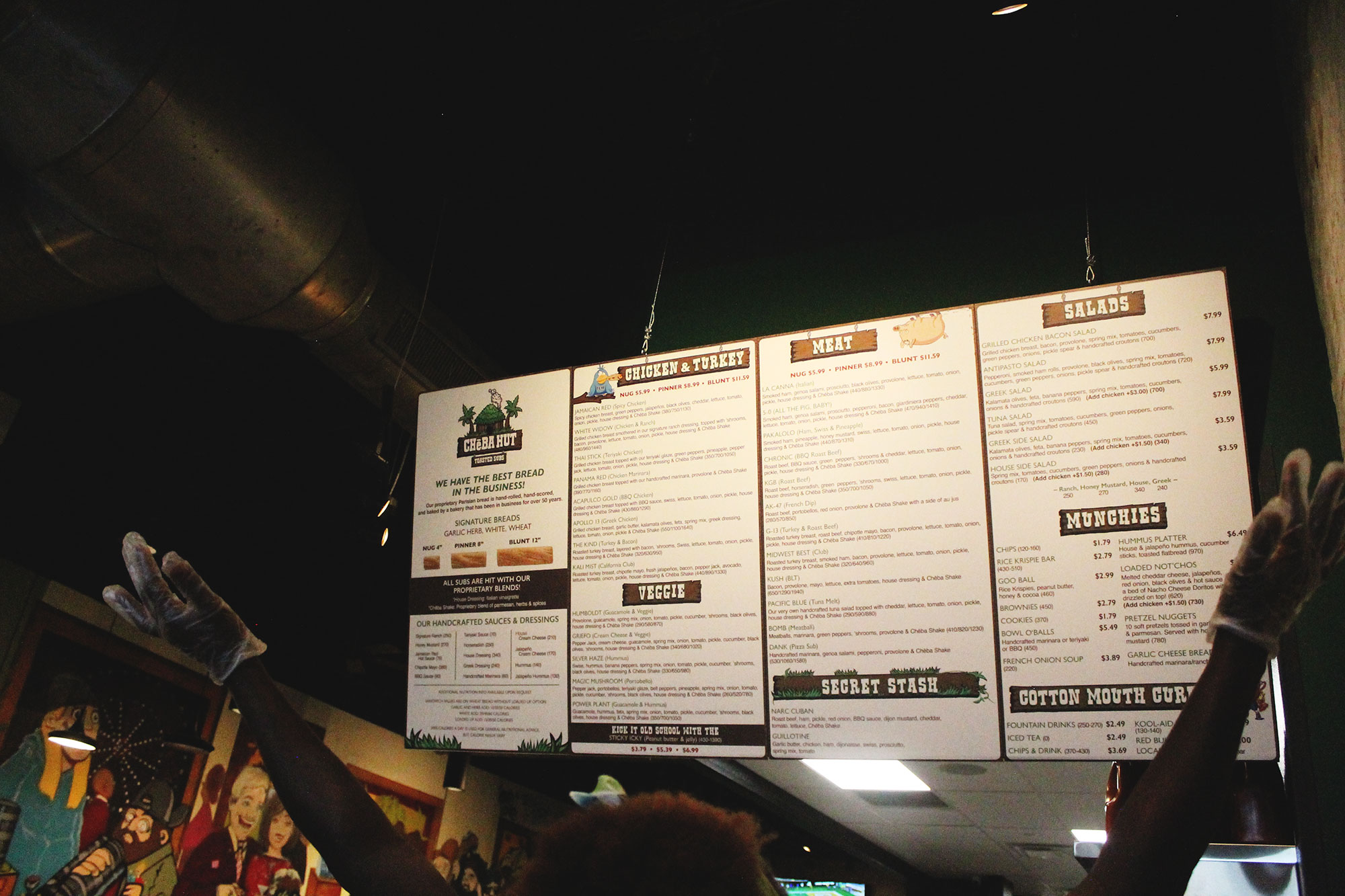 Cheba hut menu discount