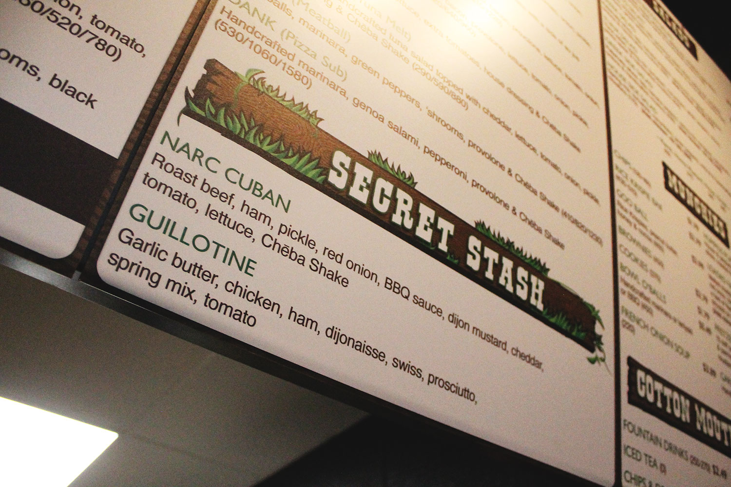 Cheba hut menu deals