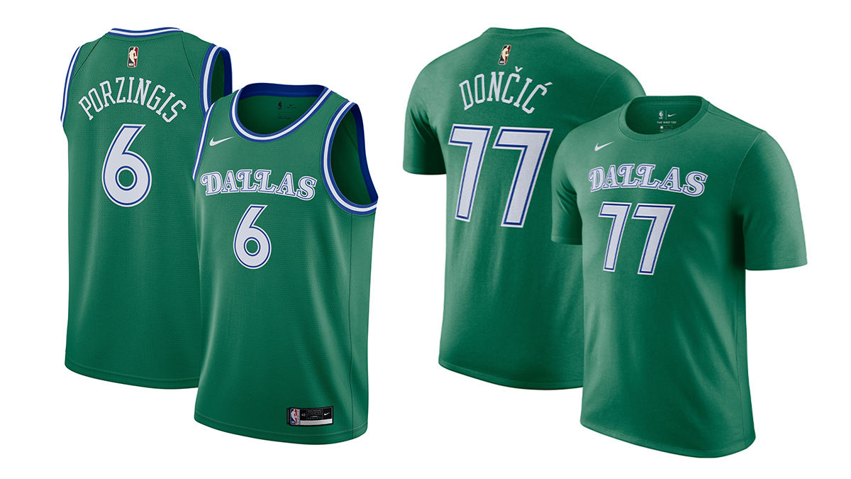 dallas mavericks throwback jersey