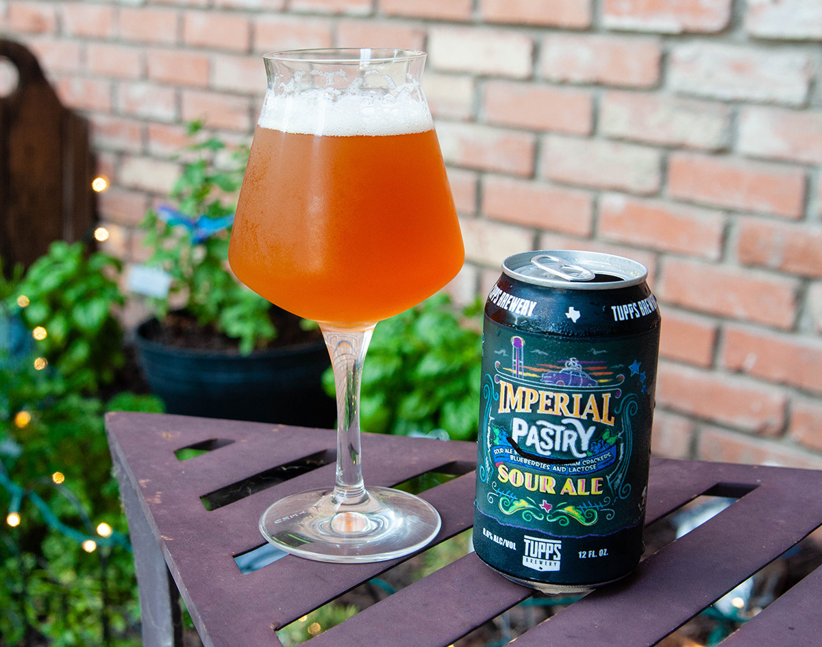 On Tap TUPPS Brewery's Imperial Pastry Sour Ale. Central Track