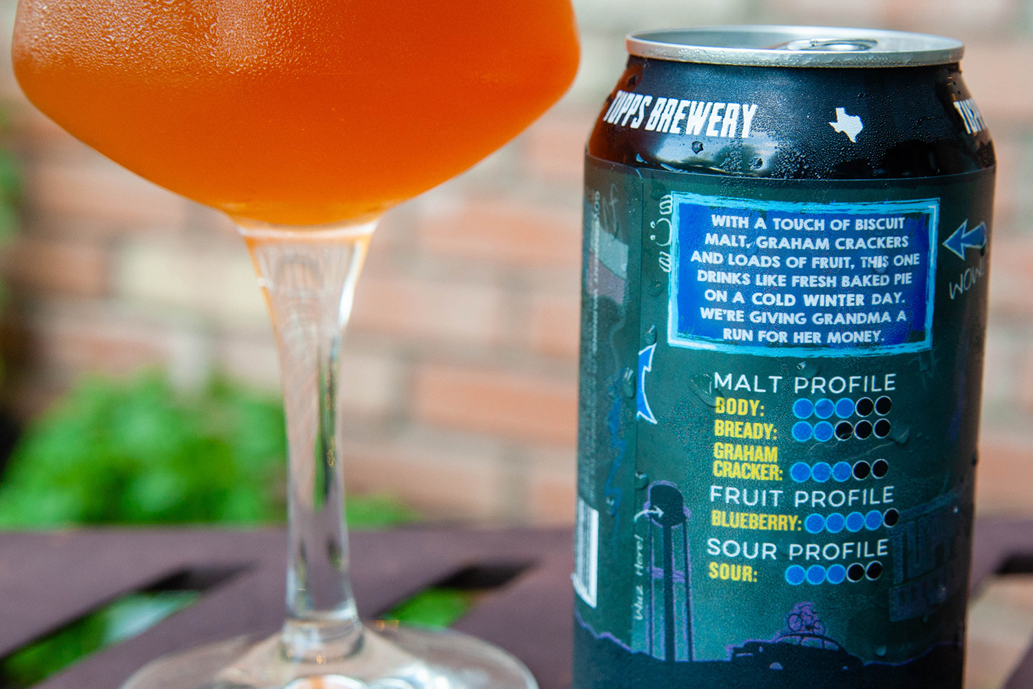 On Tap TUPPS Brewery's Imperial Pastry Sour Ale. Central Track