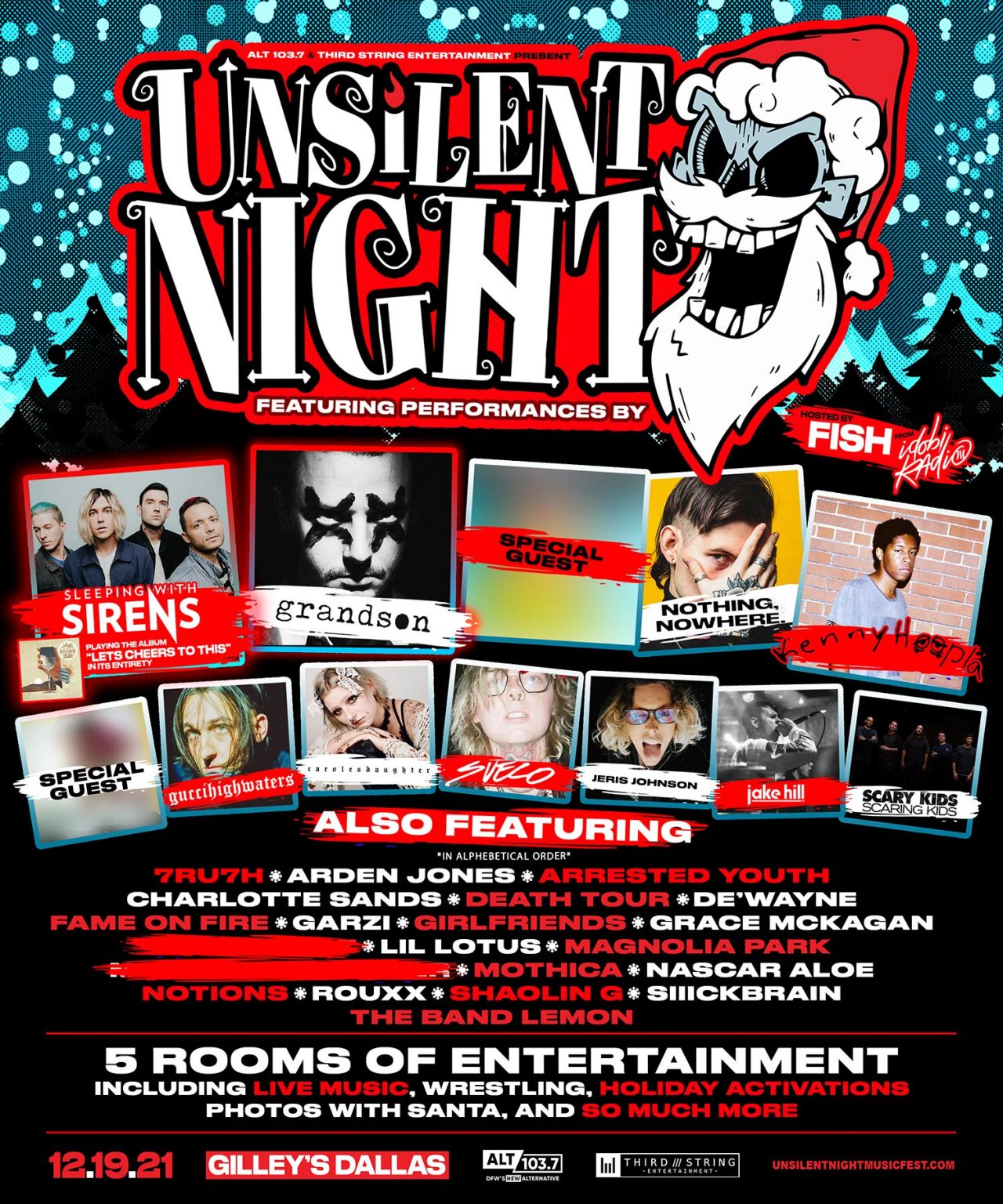 Quiet Since '15, Unsilent Night Fest Announces Return. Central Track